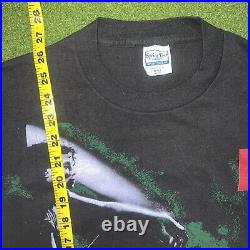 Rare Vintage 1988 Michael Jackson BAD World Tour Concert Tee Licensed T Shirt L