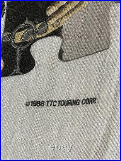 Rare Vintage 80s Michael Jackson Bad Tour 1988 Band T Shirt Size XL