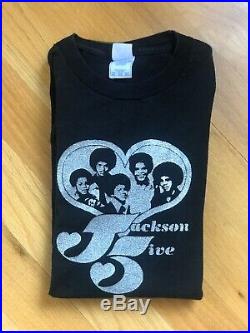 Rare Vintage Michael Jackson Jackson 5 Reunion Tour Band Tee Size 2XL Late 90s