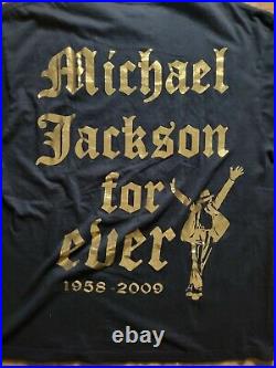Rare Vintage NOIZ Michael Jackson Memorial T Shirt MJ King Of Pop Albums Size XL