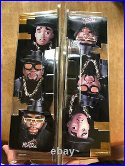 Run Dmc Mezco Figure Run and DMC Rare Black Clothes Ver. In stock 7 inch 2 LOT