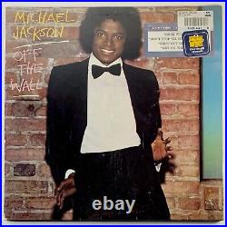 SEALED Michael Jackson OFF THE WALL LP 1979 FIRST PRESS Rare Hype Sticker vinyl