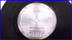 STEVE WONDER & MICHAEL JACKSON ZB 41833 RARE SINGLE 7 45 UK record VG+