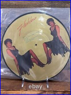 SUPER RARE Michael Jackson Thriller/ Flashdance Vinyl split PICTURE DISC