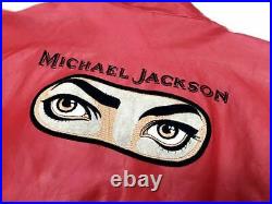 Super Super Rare Michael Jackson Dangerous World Tour CREW Jacket L Size