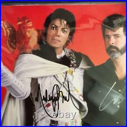 Super rare! Autographed by Michael Jackson and Lucas