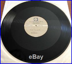 THE JACKSONS Working Day And Night RARE 12 ACETATE PROMO Michael Jackson