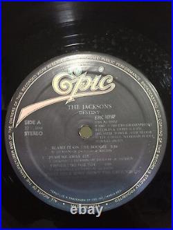 THE JACKSONS michael mj DESTINY mega RARE LP RECORD vinyl indian INDIA VG+