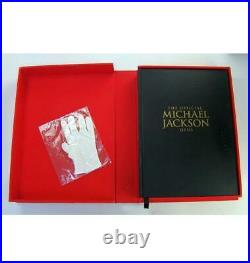THE OFFICIAL MICHAEL JACKSON OPUS Photo Book & Glove in original Box RARE Used