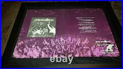 The Jacksons Live Rare Original Epic Records Promo Poster Ad Framed