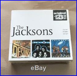 The Jacksons Michael Jackson Destiny Triumph Victory 3 x Cd Box Set Mega Rare