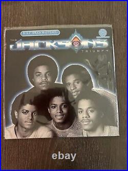 Triumph by The Jacksons (Record, 1980) Vinyl LP Michael Jackson Remastered Rare