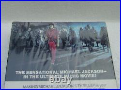 Ultra Rare 1983 Making Michael Jackson's Thriller Vhs Tape Sealed New