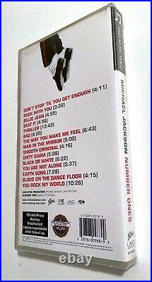 Ultra Rare Limited Edition! Umd Still Sealed! Number Ones Michael Jackson