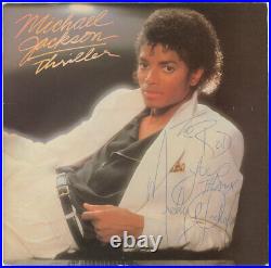 VERY RARE Signed 1982 Era MICHAEL JACKSON THRILLER PROMO Album AUTOGRAPHED
