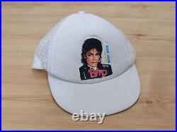 VERY RARE Vintage 1988 Michael Jackson European Bad Tour Genuine Baseball Cap