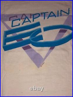 VTG Captain EO 1986 Disney Michael Jackson 80s Promo T-Shirt RARE Size L USA