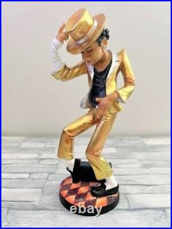 Veronese Michael Jackson Figure Retro Michael Gold Suit Super Rare Used Japan