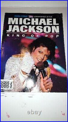 Very Rare Michael Jackson Forever Word Up Magazine With Posters/USA Today King
