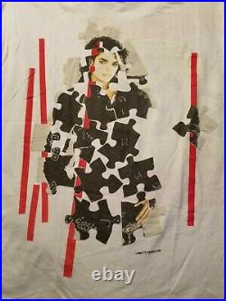 Very Rare Vintage Michael Jackson 1988 Bad Tour T-shirt One Size Excellent Cond