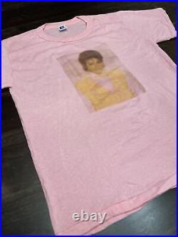 Vintage 1982 New Nos Michael Jackson Rare Af M Pink Tshirt Single Stitch Supreme