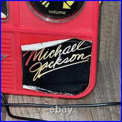 Vintage 1984 MICHAEL JACKSON LJN Sing A Long SOUND MACHINE Rare Tested 1980s