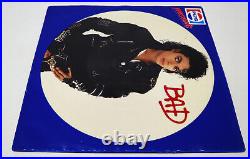 Vintage 1987 Pepsi Presents Michael Jackson Bad Picture Disc Vinyl Record Rare