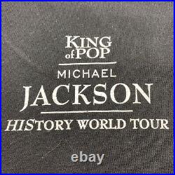 Vintage 1996 Michael Jackson History World Tour King Of Pop T-shirt Size L Rare