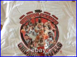 Vintage 1997 NBA Finals Champs Chicago Bulls Starter XL