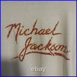 Vintage 80s michael jackson long sleeve t shirt rare