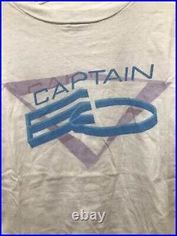 Vintage Disney Captain EO Shirt Michael Jackson Epcot FANTASTICALLY RARE