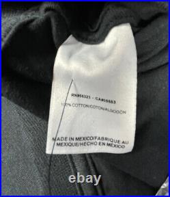 Vintage Jordan Mens Big Jumpman Logo Graphic T-Shirt Black Size XL NWT RARE NOS