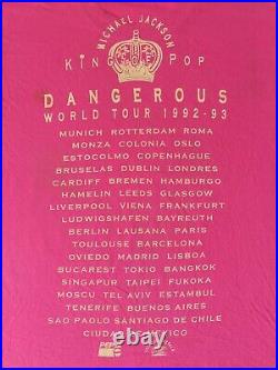 Vintage Michael Jackson Dangerous World Tour 1992 Very Rare Bootleg Mexico City