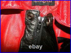 Vintage Michael Jackson Leather Jacket Dead Stock Rare Original Thriller 80s 40