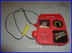 Vintage Michael Jackson Ljn Toys Sound Machine Sing A Along 1984 Rare