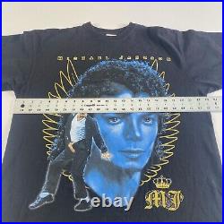 Vintage Michael Jackson Rock Rap T Shirt Size Large RARE Print Unisex