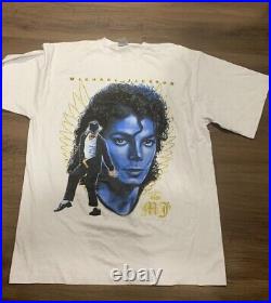 Vintage Michael Jackson white T-Shirt Size 3xl brand new super rare giant face