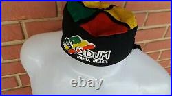 Vintage Olodum Bahia Michael Jackson Brasil Official T-Shirt & Hat Cap Rare
