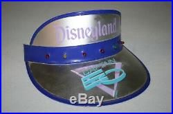 Vintage RARE 1985 Disney Disneyland CAPTAIN EO MICHAEL JACKSON VISOR HAT LIGHTED