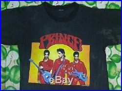 Vintage Rare 1990 Prince 2 Sided T Shirt L Michael Jackson Pop Rock R&b Hip Hop