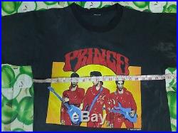 Vintage Rare 1990 Prince 2 Sided T Shirt L Michael Jackson Pop Rock R&b Hip Hop