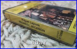 Vintage Rare MALAYSIA CASSETTE MOTOWN LEGENDS MICHAEL JACKSON tk 72308 1984