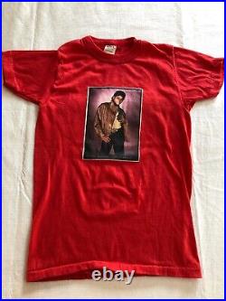 Vintage Rare Michael Jackson Youth Medium T Shirt. Print In Excellent Condition