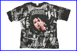 Vintage extremely rare Michael Jackson'Dangerous' T-shirt