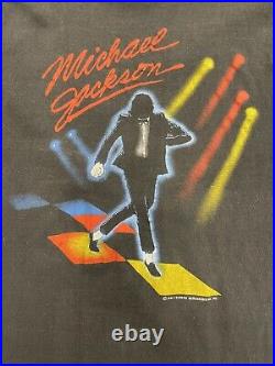 Vintage rare 1984 Jacksons World Victory Michael Jackson Pepsi Tour TShirt L