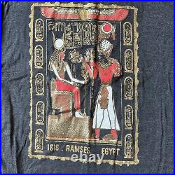 Vtg Michael Jackson History Tour T-Shirt L Egypt Egyptian Parking Lot RARE 90s