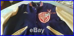 Warner Brothers Bugs Bunny Promo Varsity Jacket Rare Orig Large Michael Jackson